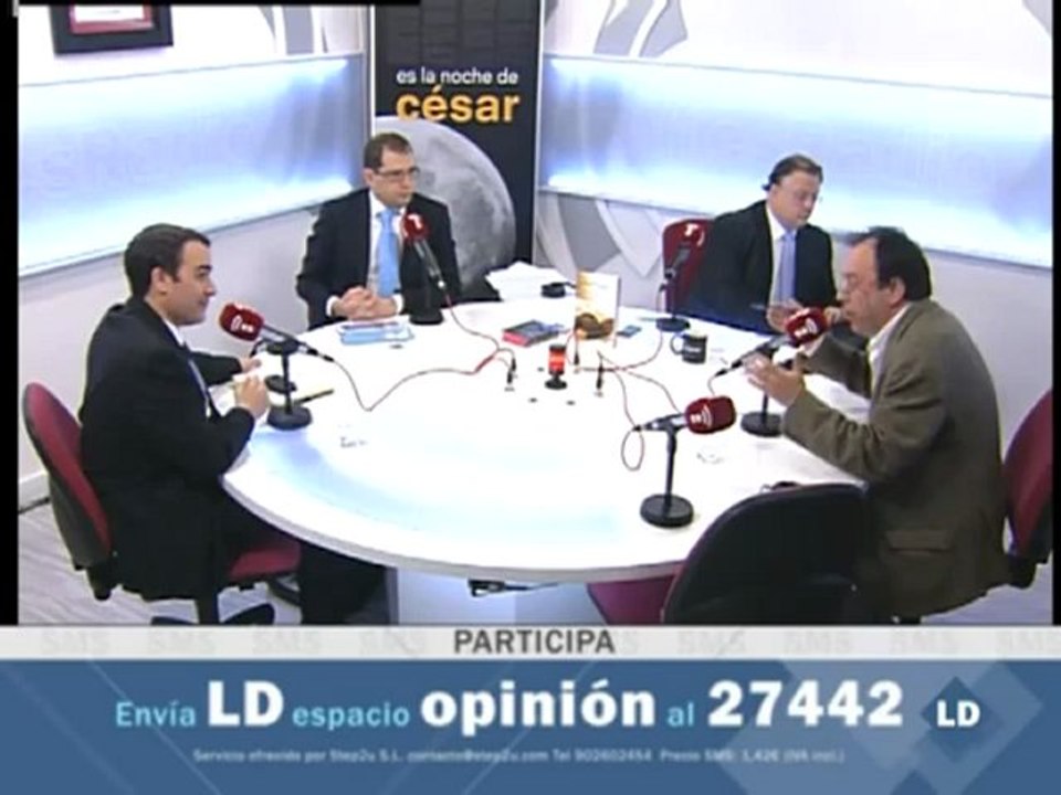Es la noche de César: Tertulia política de Cesar. Sesión de control en el Parlamento - 07/03/12