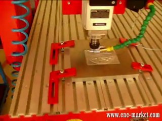 Speed CNC P-50 - Aluminyum Engraving - www.cnc-market.com