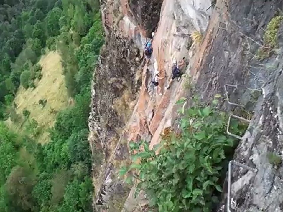 Via Ferrata de la Chal Août 2012