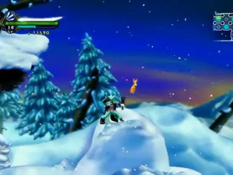 Dust : An Elysian Tail - Guide de la quête accessoire de Mudpot : Flocons de neige