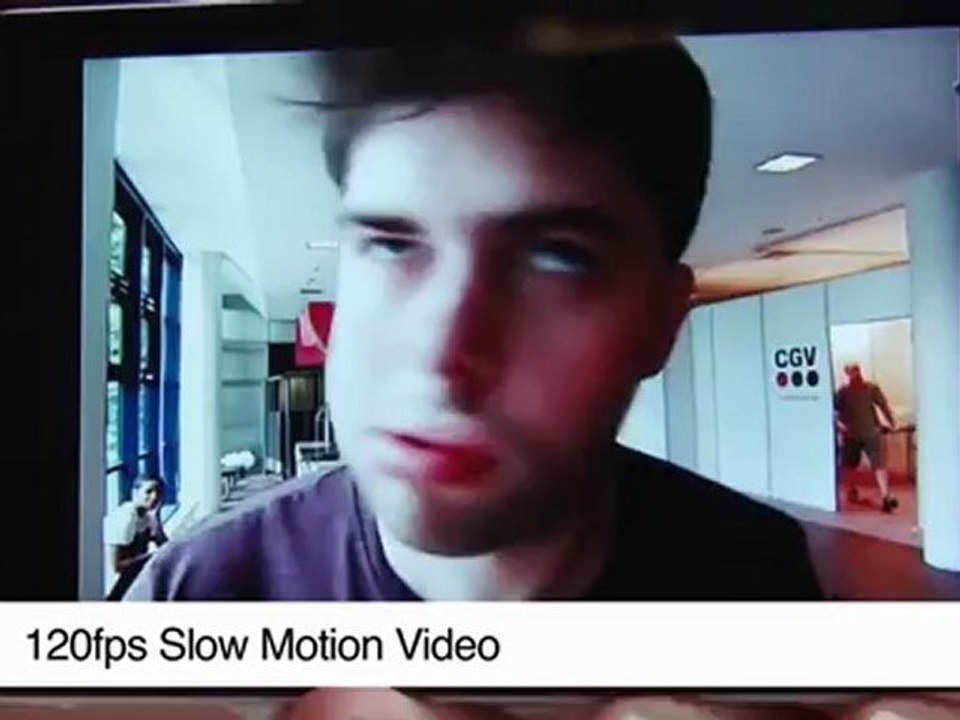 Samsung Galaxy camera preview