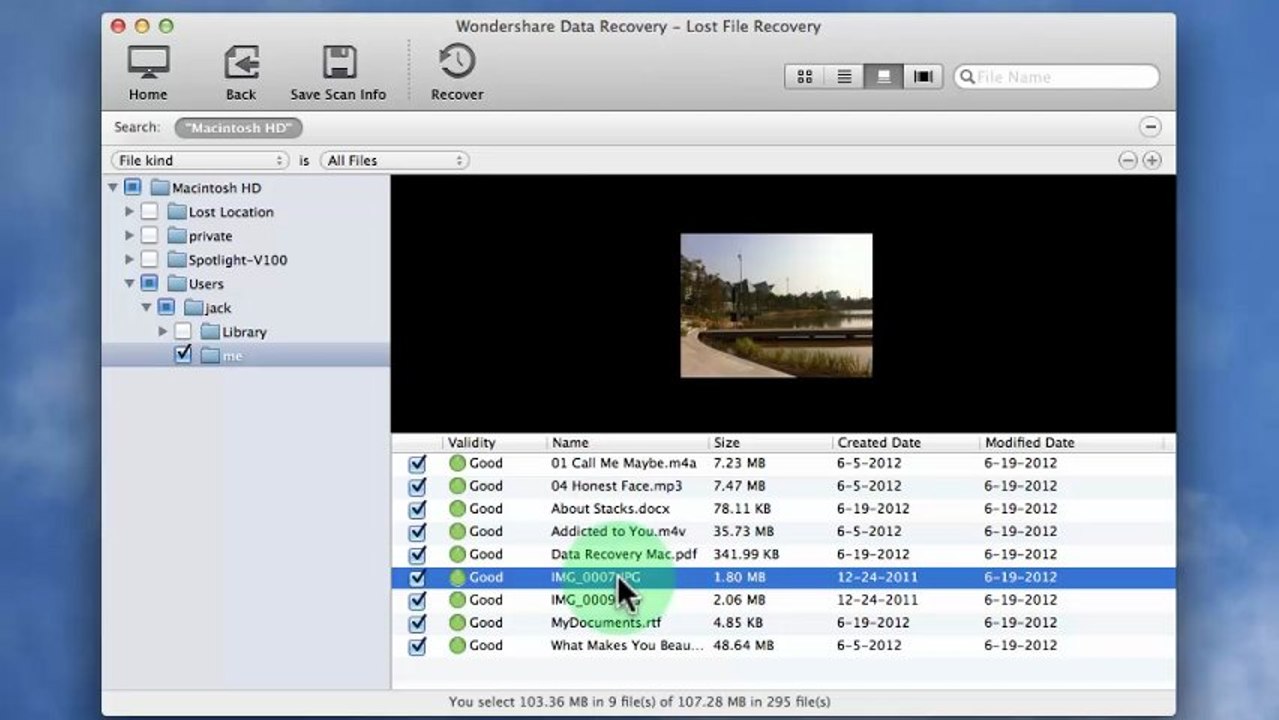 2. Recover Deleted Files from Emptied Trash on Mac