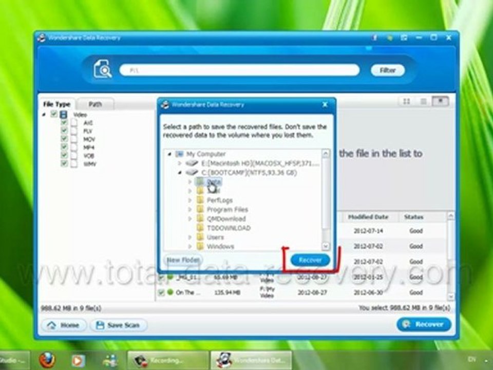 17. Recover Lost & Deleted Video Files