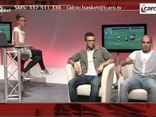 Icaro Sport. Marco Brighi ospite di Calcio.Basket