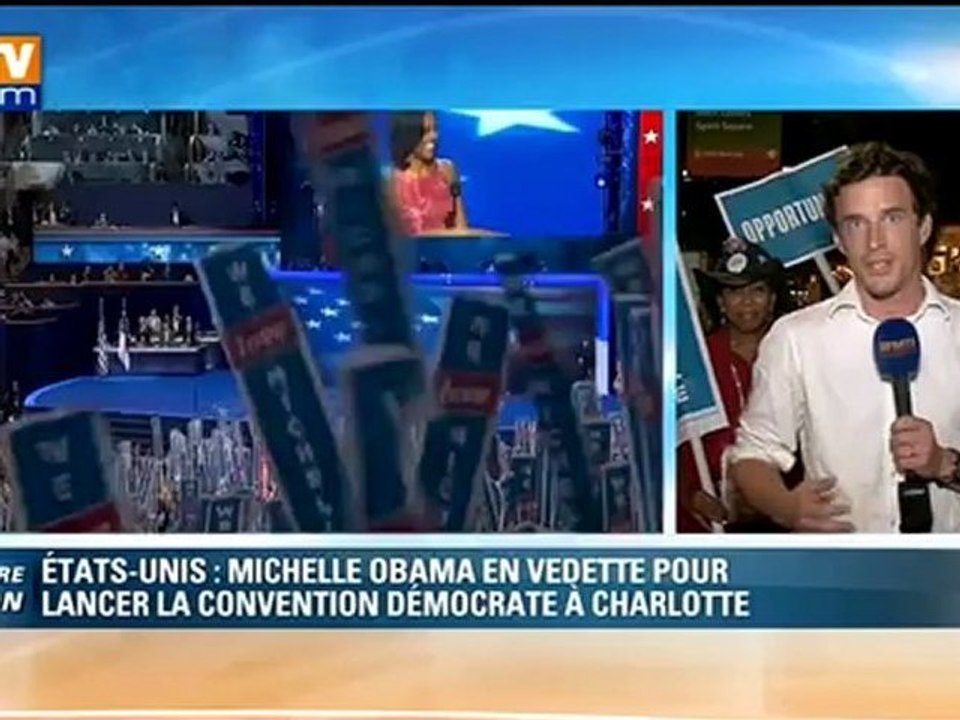 Présidentielle américaine : Michelle Obama ouvre la convention démocrate