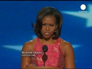Michelle Obama lance la convention démocrate à...