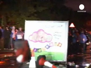 Traditional parades spark violence in N.Ireland