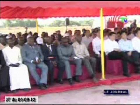 Inauguration du centre de démonstration des techniques agricoles de Kombé