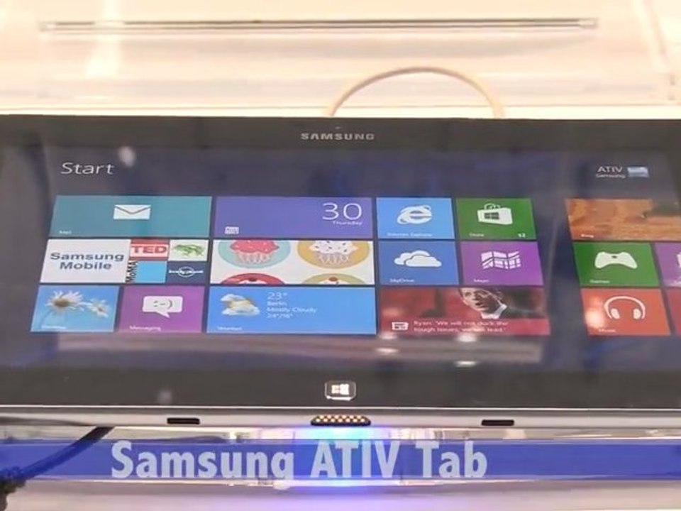 IFA 2012 : Samsung Ativ Tab