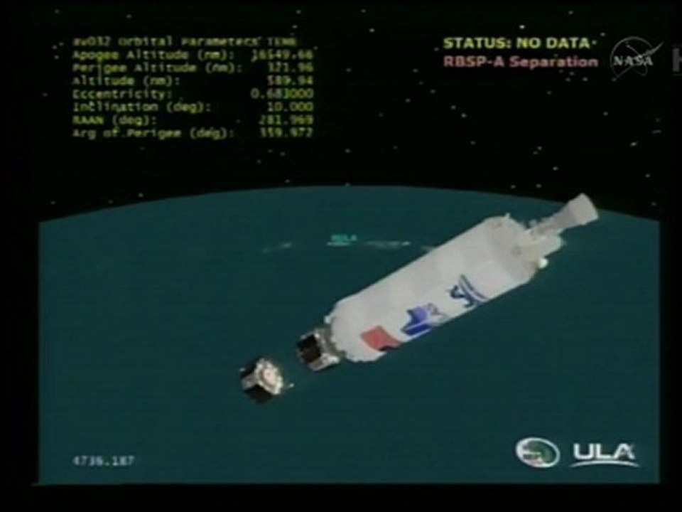 [RBSP] Spacecraft Probe's A & B Separated
