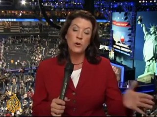 Η είσοδος της Michelle Obama στο συνέδριο