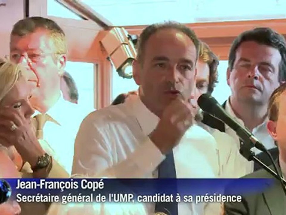 UMP: Jean Sarkozy chante les louanges de Jean-Francois Copé