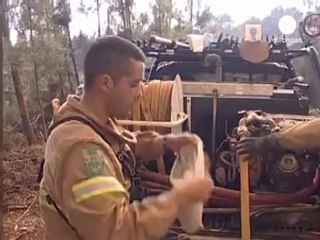 Feux tenaces au Portugal