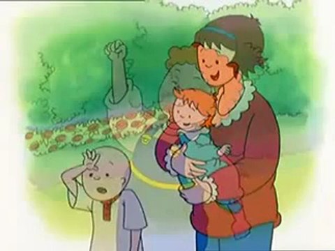 CAILLOU joue au ballon par Un-ballon-de-foot