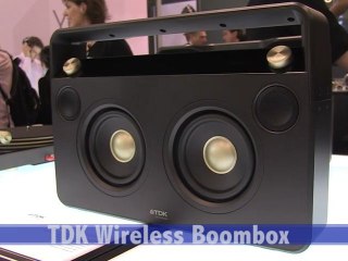 IFA 2012 : TDK Wireless Boombox et Sound Cube