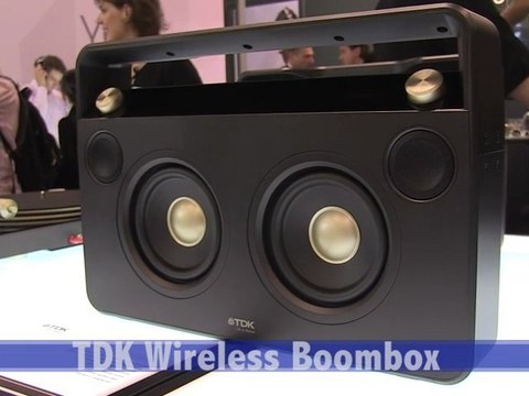 IFA 2012 : TDK Wireless Boombox et Sound Cube