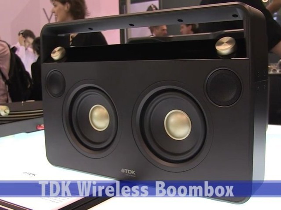 IFA 2012 : TDK Wireless Boombox et Sound Cube