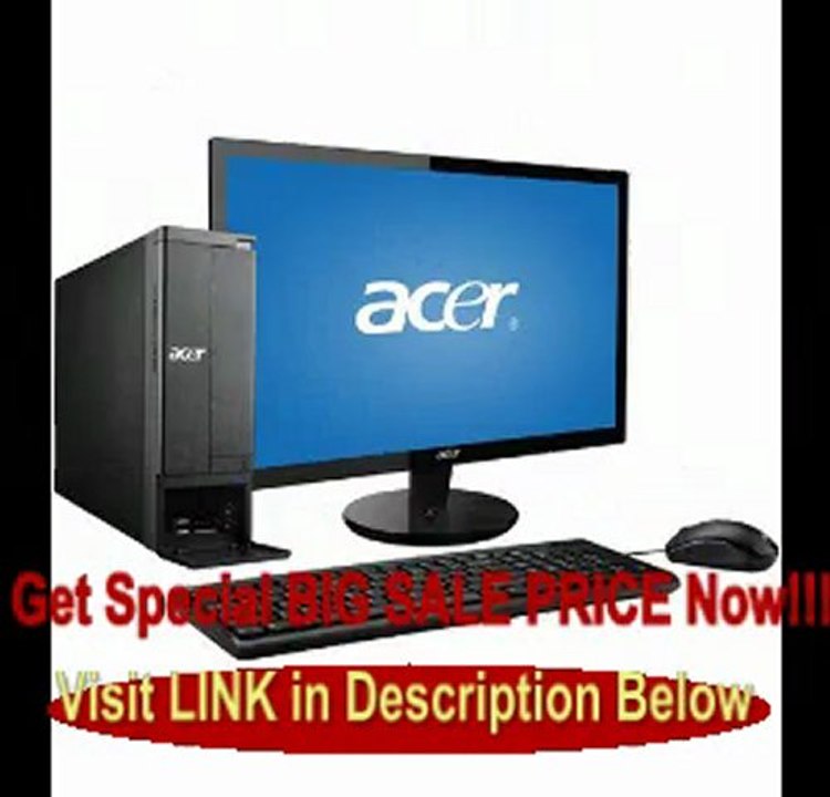 Acer X1 AX1430G-WU30P AMD E-450 Dual-Core 1.65GHz 4GB 1TB 21.5 Win7 (Black) FOR SALE