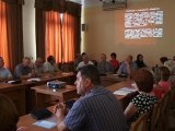 Posiedzenie Powiatowego Zespołu Zarządzania Kryzysowego Ostrów Mazowiecka 2012
