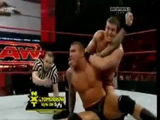 WWE Raw 3/1/10 Orton Vs Ted DiBiase