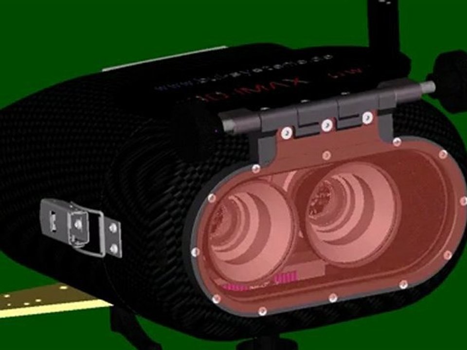 3D Stereo underwater housing Sony HDR-CX11 - PTC Creo 2.0 Engineering - Christian Langos Engineering GmbH Pro-ENGINEER CAD