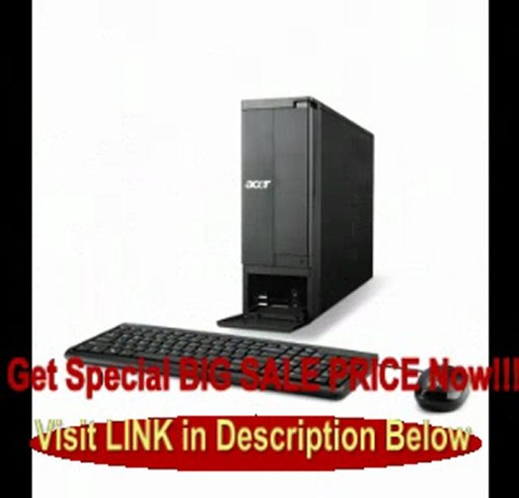 SPECIAL PRICE Acer AX3950-UR30P Desktop (Black)