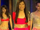 Priyanka - Parineeti At 'Mijwan Fashion Show 2012' Unplugged