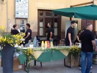 CAGLI (PU) Griglia in Piazza