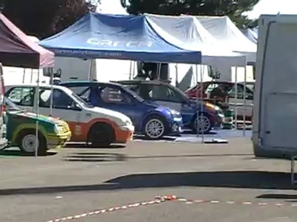 rallye du pays d'auge 2012, parc des exposition de lisieux