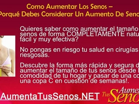 aumentar el busto sin cirugia - como hacer crecer mis senos