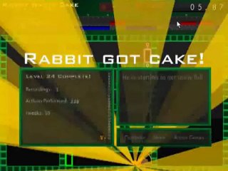 Rabbit Wants Cake Walkthrough - Normal Mode