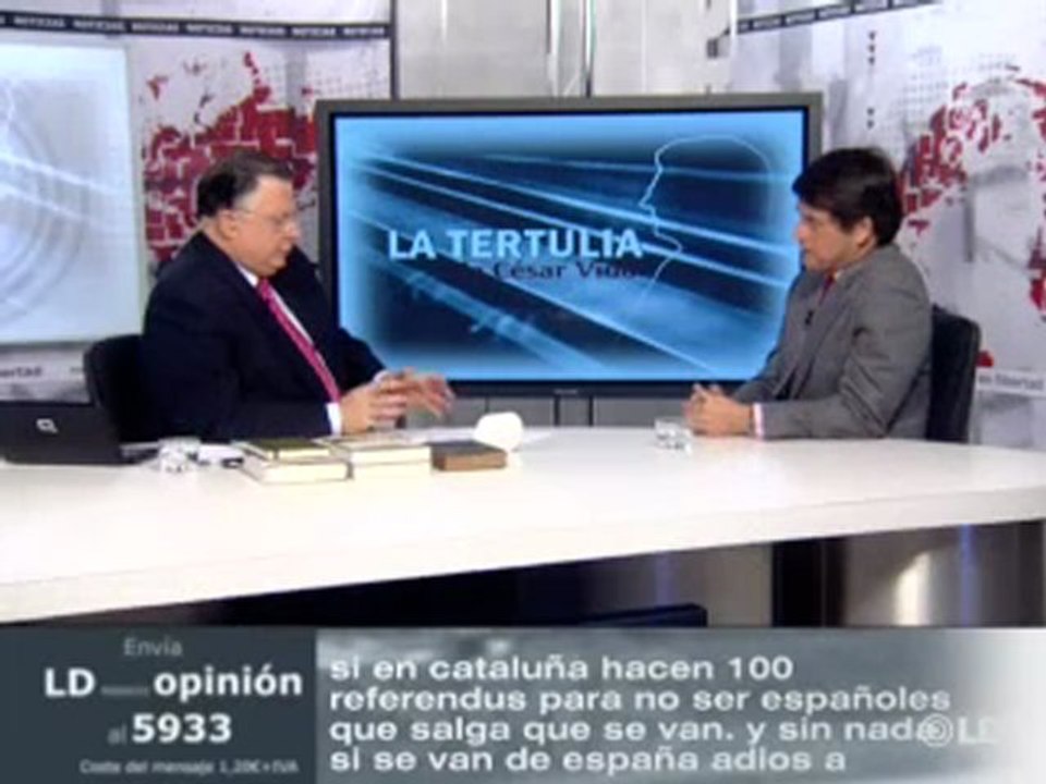 La tertulia de César Vidal: entrevista a José Luis Requero - 26/10/09