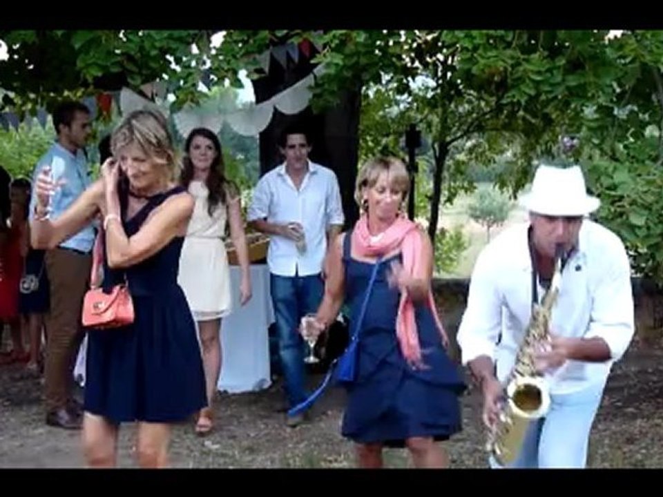 Video cocktail mariage Sax et Perçu