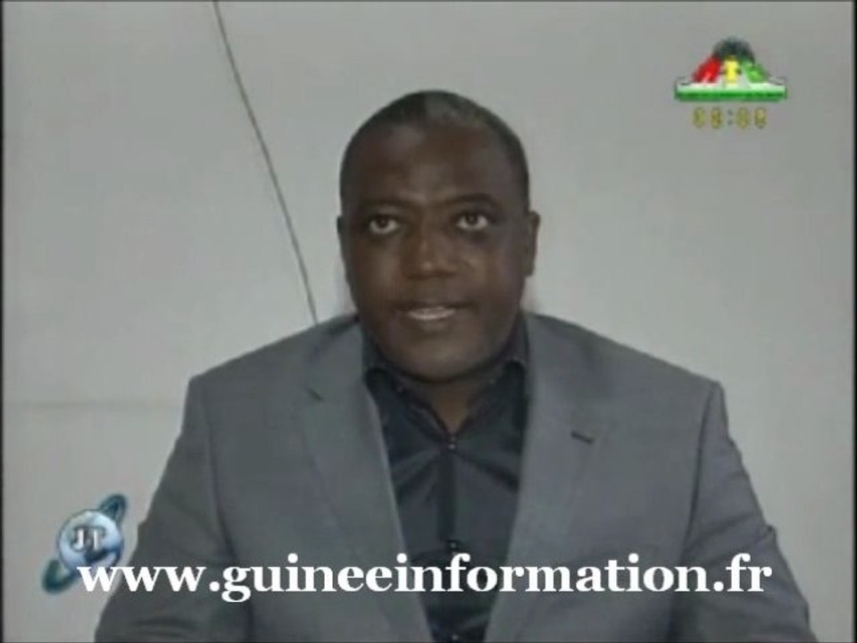 JT RTG DU 05.09.2012. Lounceny Camara, président de la CENI, annonce sa démission : "j’ai décidé de saisir ma centrale syndicale l’USTG; pour qu’à l’occasion de la recomposition de la CENI; elle désigne un membre de notre centrale syndicale à ma place;
