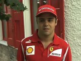 Ferrari: Intervista a Felipe Massa alla vigilia del GP di Italia 2012