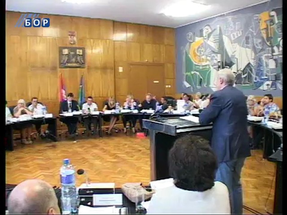 Aktuelno (15. sednica SO Bor), 05. septembar 2012.