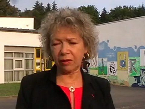 VESOUL : LA RENTREE DES CLASSES AVEC LA DIRECTRICE D'ACADEMIE ET LE DEPUTE-MAIRE