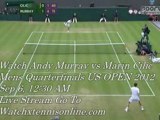 Andy Murray vs Marin Cilic US OPEN 2012 Match Live Online