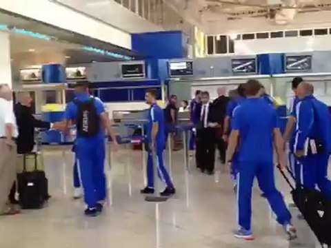 Αναχώρηση της εθνικής για τη Λετονία