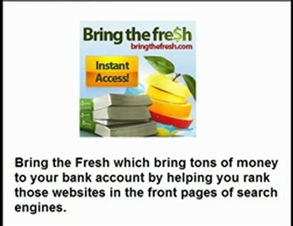 Bring The Fresh