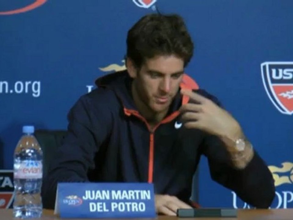 US Open: Del Potro: 'Schwieriger Moment für Roddick und mich'