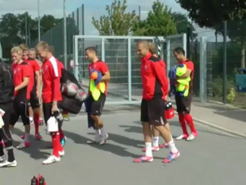 Fortuna startet gut - Lambertz wieder im Training