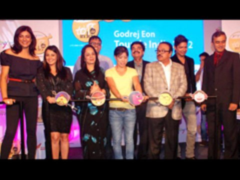 Celebs @ The Launch Of Godrej Eon Tour De India Cycling Event