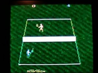 First Level - Tennis - Atari 2600