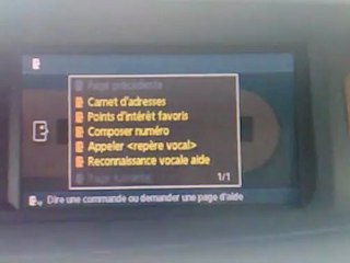 Appeler un repère vocal Carminat Navigation Communication