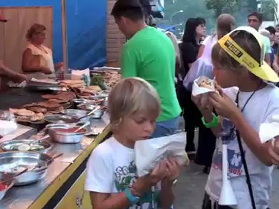 Festival trompettes Guca Serbie