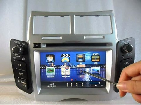 Autoradio pour Toyota Yaris , Autoradio GPS Toyota Yaris, Autoradio Multimédia Toyota Yaris