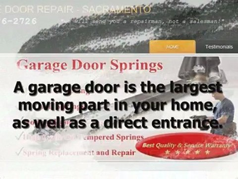 GARAGE DOOR REPAIR - SACRAMENTO | (916)476-2726