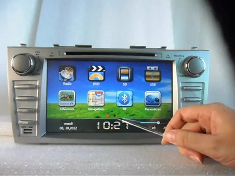 Toyota Camry Autoradio Multimédia, Toyota Camry lecteur DVD, Toyota Camry centre multimédia