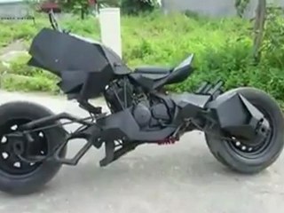 El yapımı değişik bir motosiklet